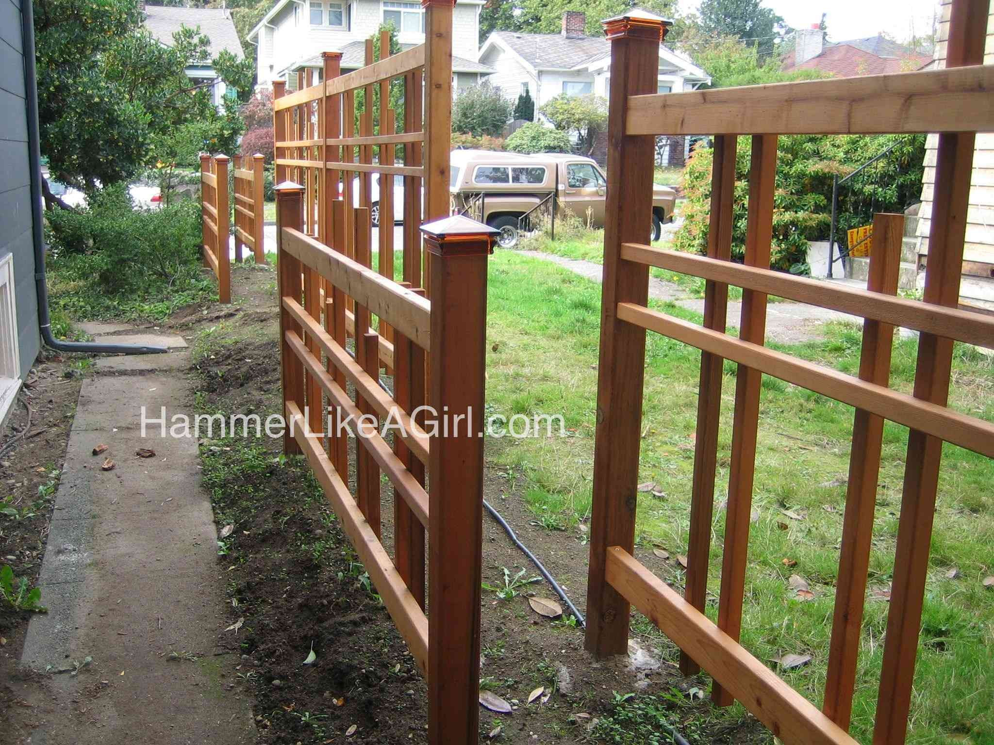 Best ideas about Fence Plans DIY
. Save or Pin DIY Arbor Fence Hammer Like a GirlHammer Like a Girl Now.