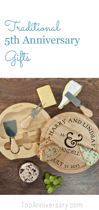 Best ideas about Fifth Anniversary Gift Ideas
. Save or Pin 5th Anniversary Gift Ideas For Your Love Now.