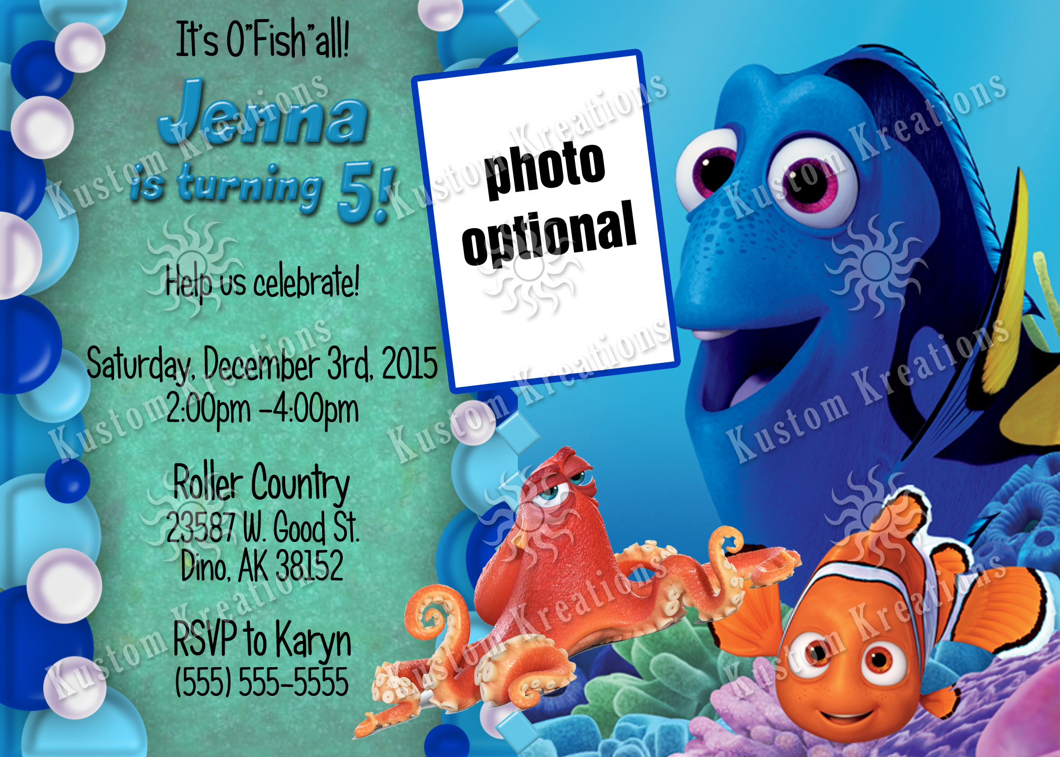 Best ideas about Finding Dory Birthday Invitations
. Save or Pin Finding Dory Birthday Invitations Now.