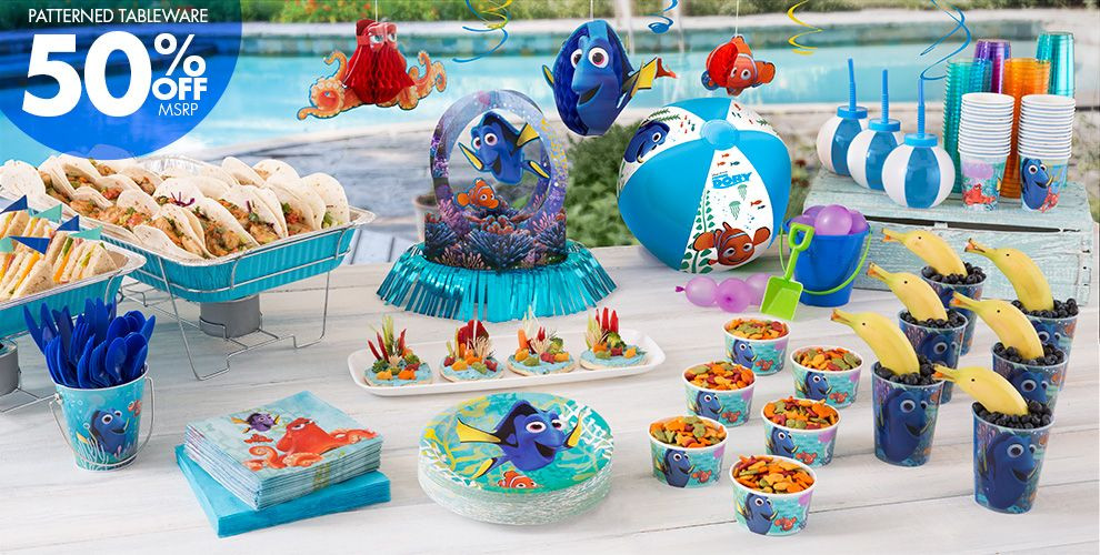 Best ideas about Finding Dory Birthday Party Ideas
. Save or Pin Summer Finding Dory Party Supplies Party City Now.