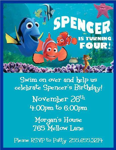 Best ideas about Finding Nemo Birthday Invitations
. Save or Pin Finding Nemo Birthday Invitations Style 2 Now.