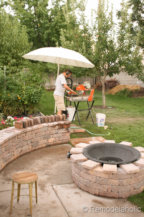 Best ideas about Fire Pit Kits DIY
. Save or Pin Diy RumbleStone Seat Wall and Fire Pit Kit Installation Now.