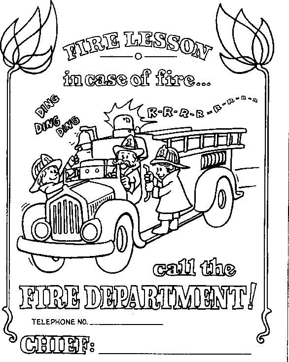 Best ideas about Fire Safety Coloring Sheets For Kids
. Save or Pin Fire Safety Coloring Pages Sketch Coloring Page Now.