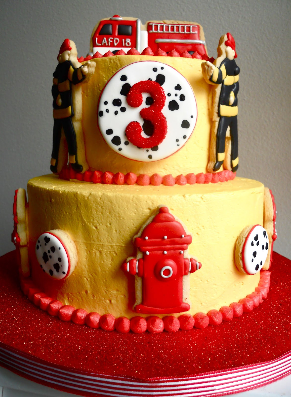 Best ideas about Firefighter Birthday Cake
. Save or Pin Oh Sugar Events Fireman Cake Now.