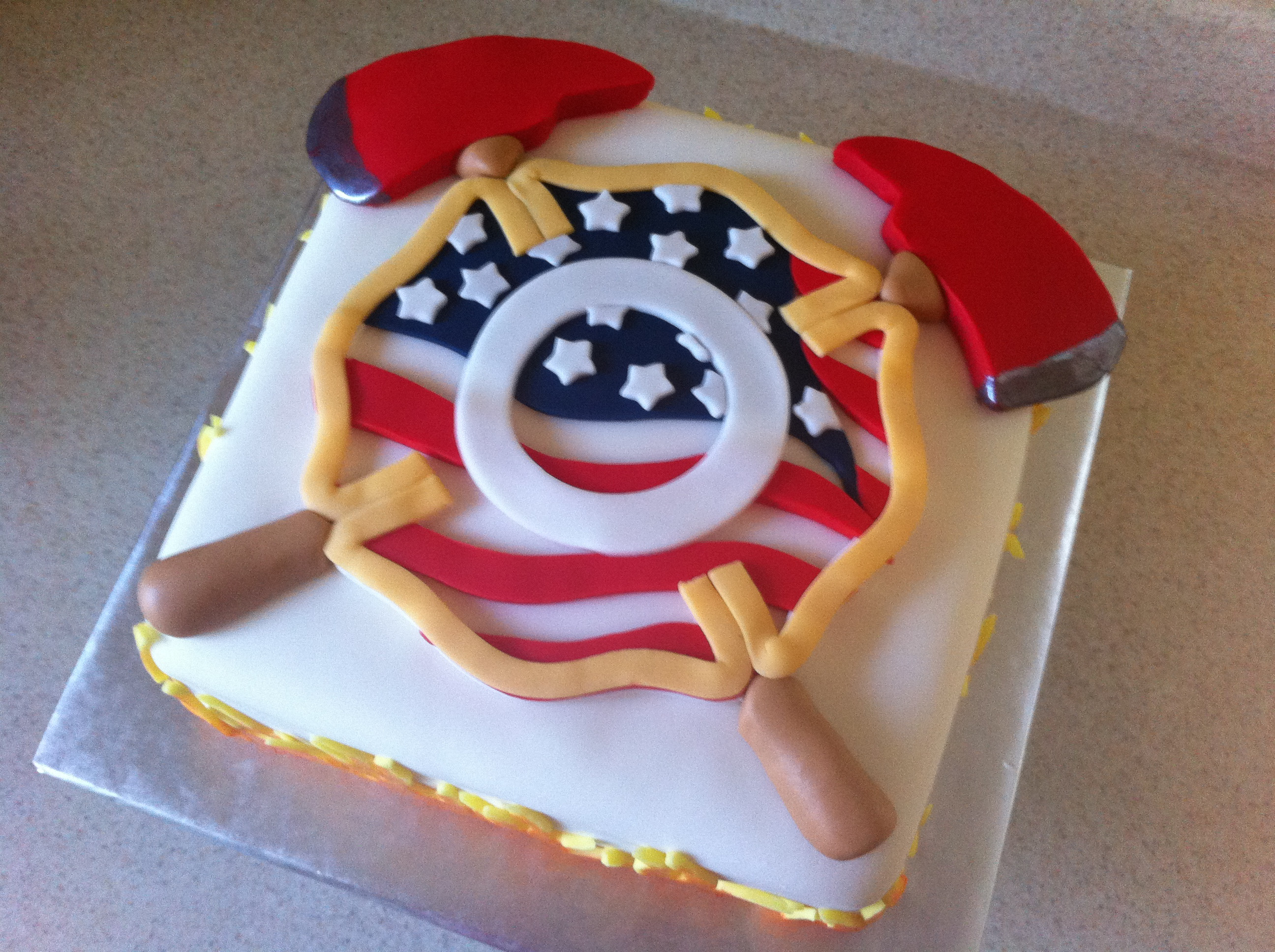 Best ideas about Firefighter Birthday Cake
. Save or Pin firefighter cake – Lolo s Cakes & Sweets Now.