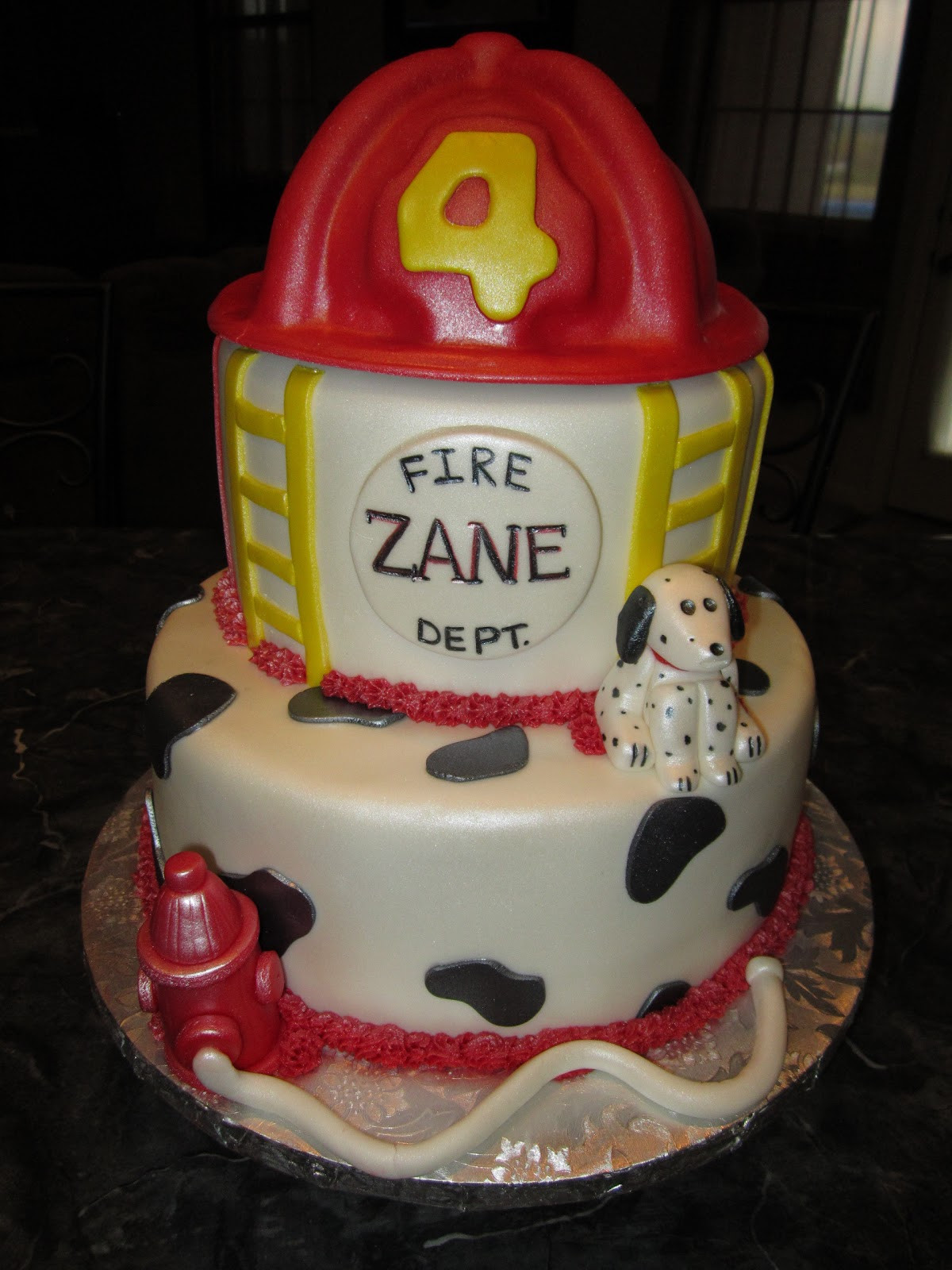 Best ideas about Firefighter Birthday Cake
. Save or Pin MyMoniCakes Fireman Cake with sculpted fire hydrant and Now.