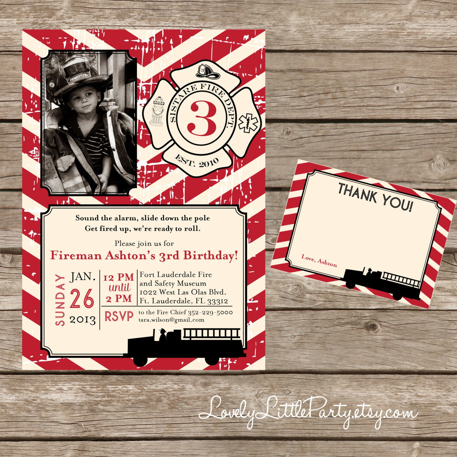 Best ideas about Firefighter Birthday Invitations
. Save or Pin DIY Printable Vintage Fireman Birthday Invitation Kit Invite Now.