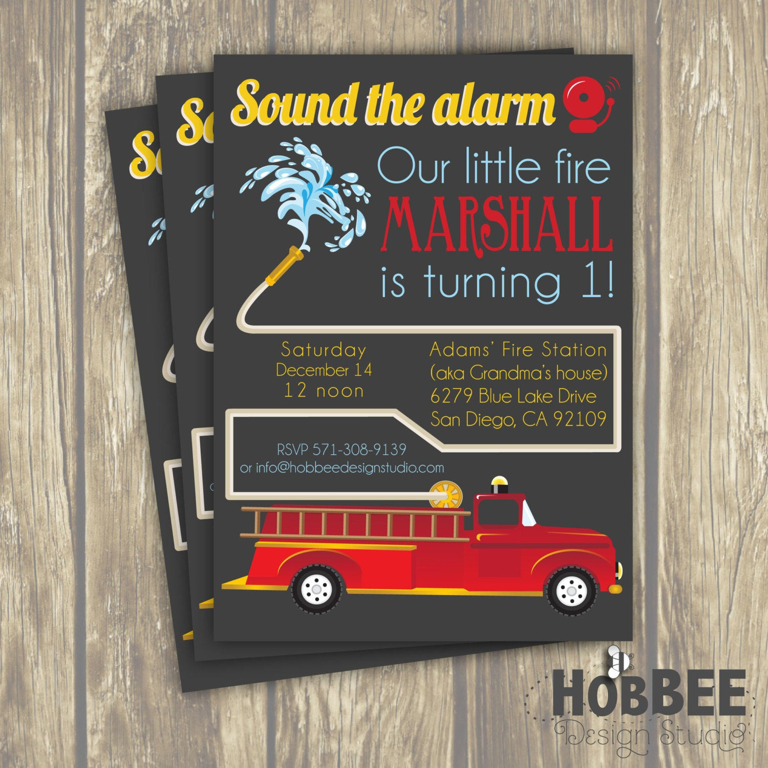 Best ideas about Firefighter Birthday Invitations
. Save or Pin Firefighter Birthday Party Invitation by hobbeedesignstudio Now.