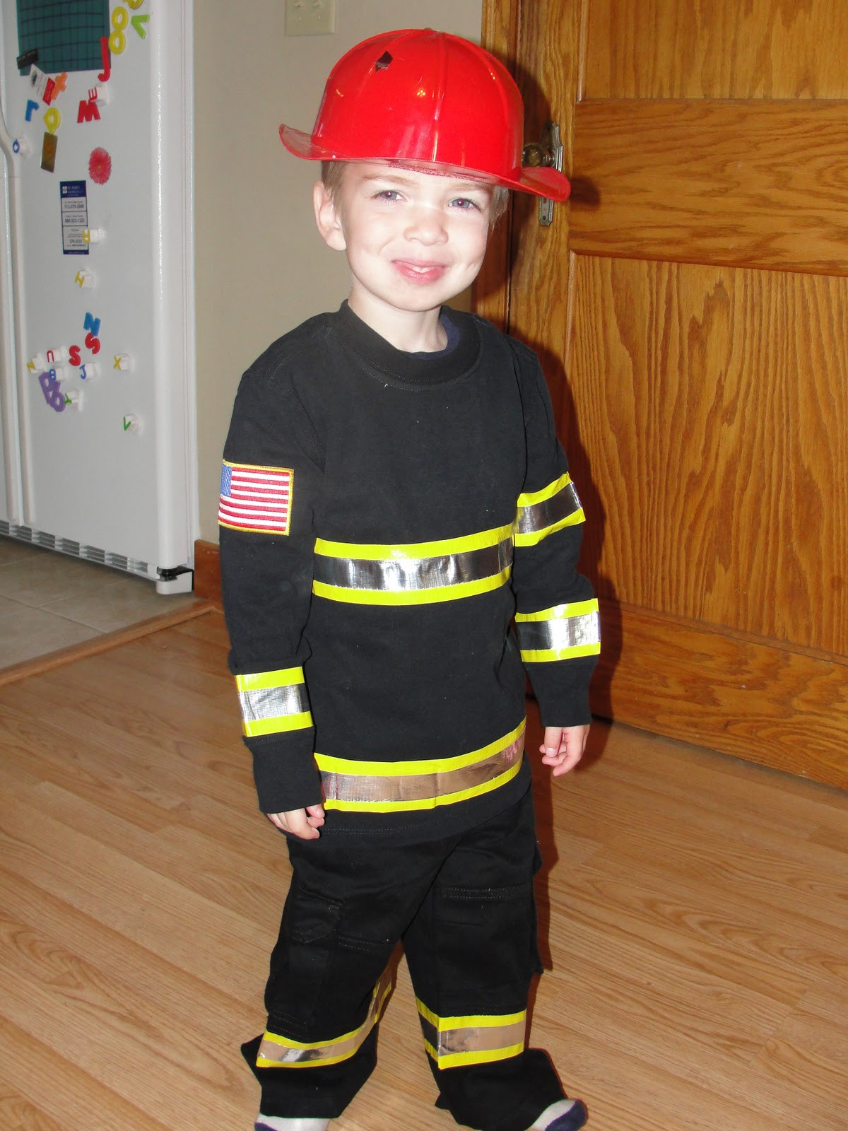 Best ideas about Firefighter Costume DIY
. Save or Pin Sweet Elder Halloween Costume Firefighter Now.