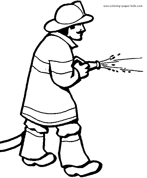 Best ideas about Fireman Coloring Pages For Boys
. Save or Pin Fireman color page Coloring pages for kids Family Now.