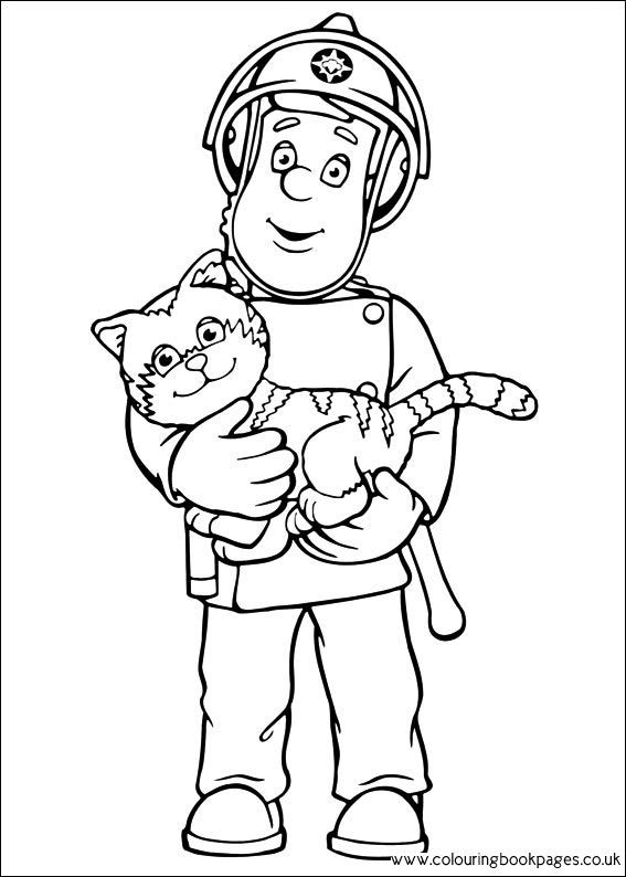 Best ideas about Fireman Coloring Pages For Boys
. Save or Pin Stay At Home Mom Plans Color Fireman Sam Now.