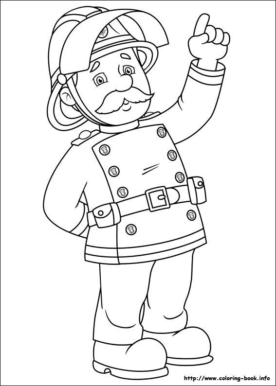 Best ideas about Fireman Coloring Pages For Boys
. Save or Pin Fireman Sam coloring picture Now.