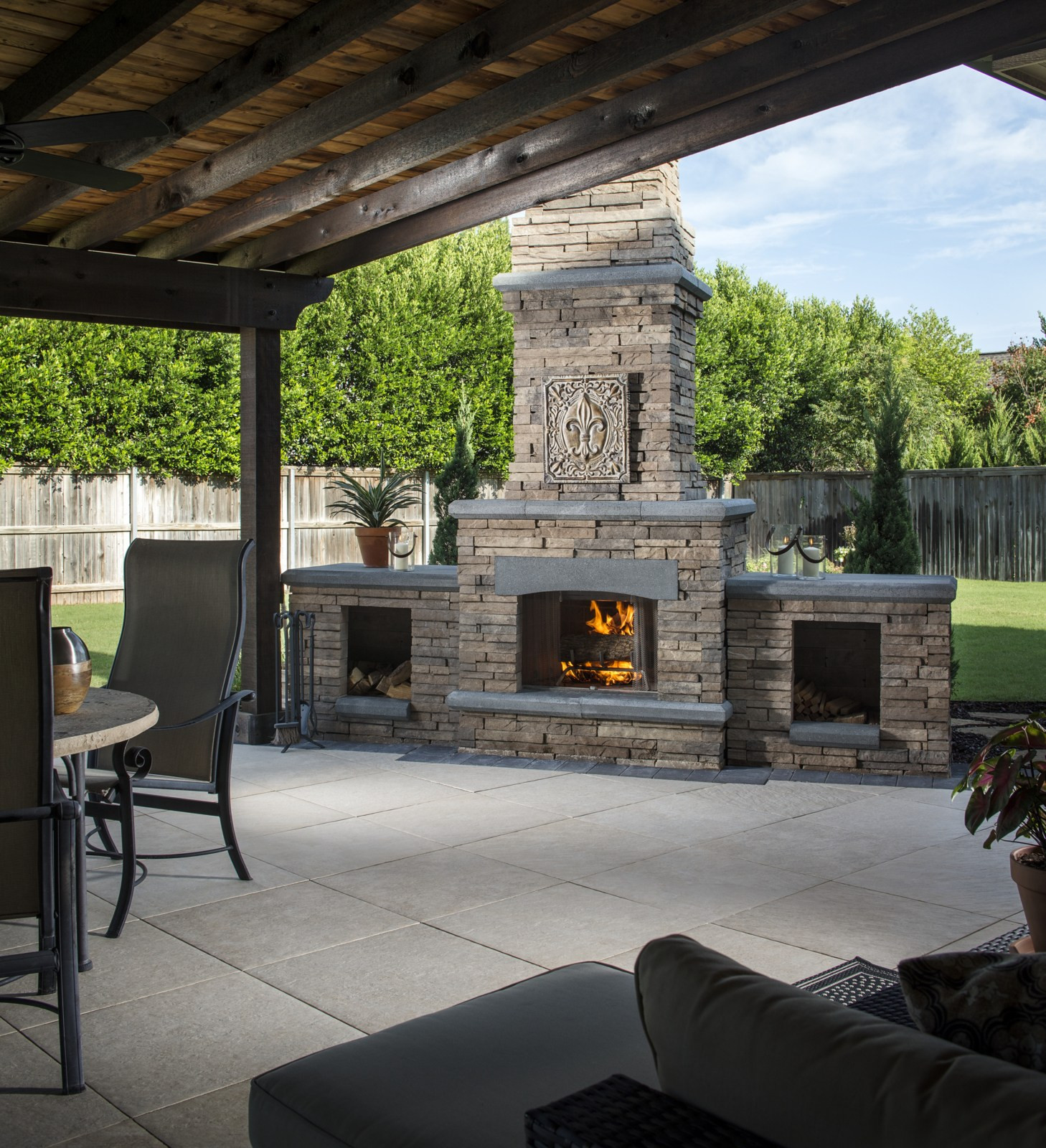 Best ideas about Fireplace And Patio
. Save or Pin Outdoor Fireplace Design Ideas Outdoor Living by Belgard Now.