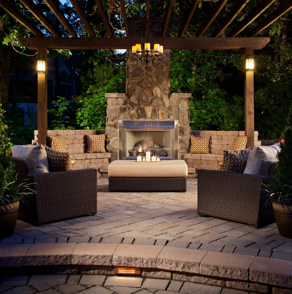 Best ideas about Fireplace And Patio
. Save or Pin 30 Patio Designs Decorating Ideas Now.