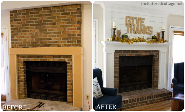 Best ideas about Fireplace Makeover DIY
. Save or Pin DIY Fireplace Makeovers Faux Mantels & Shelves Now.