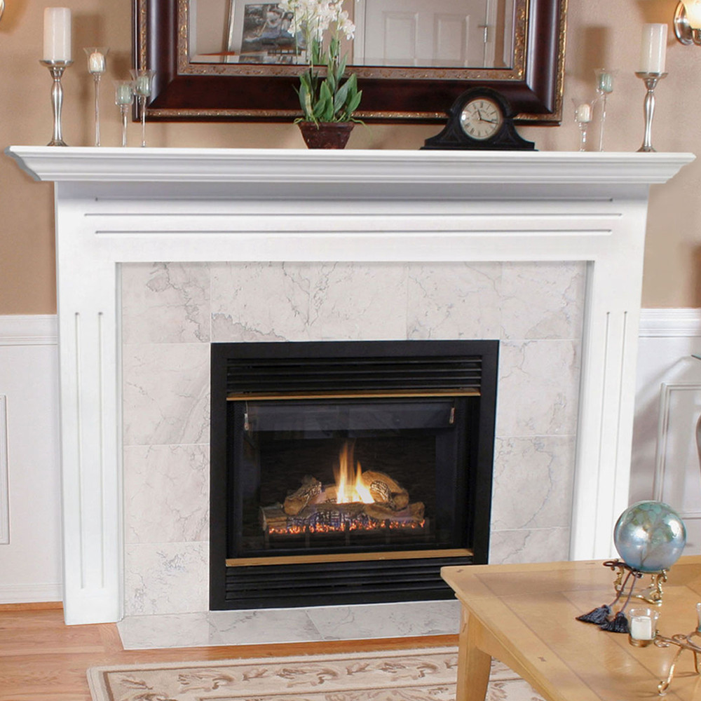 Best ideas about Fireplace Mantel Surround
. Save or Pin Amazon Pearl Mantels Inc Pearl 495 72 Auburn Arched Now.