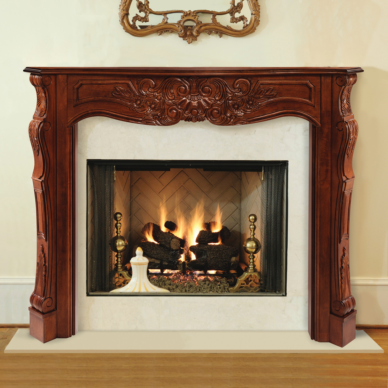 Best ideas about Fireplace Mantel Surround
. Save or Pin Amazon Pearl Mantels 510 48 Newport 48 Inch Fireplace Now.