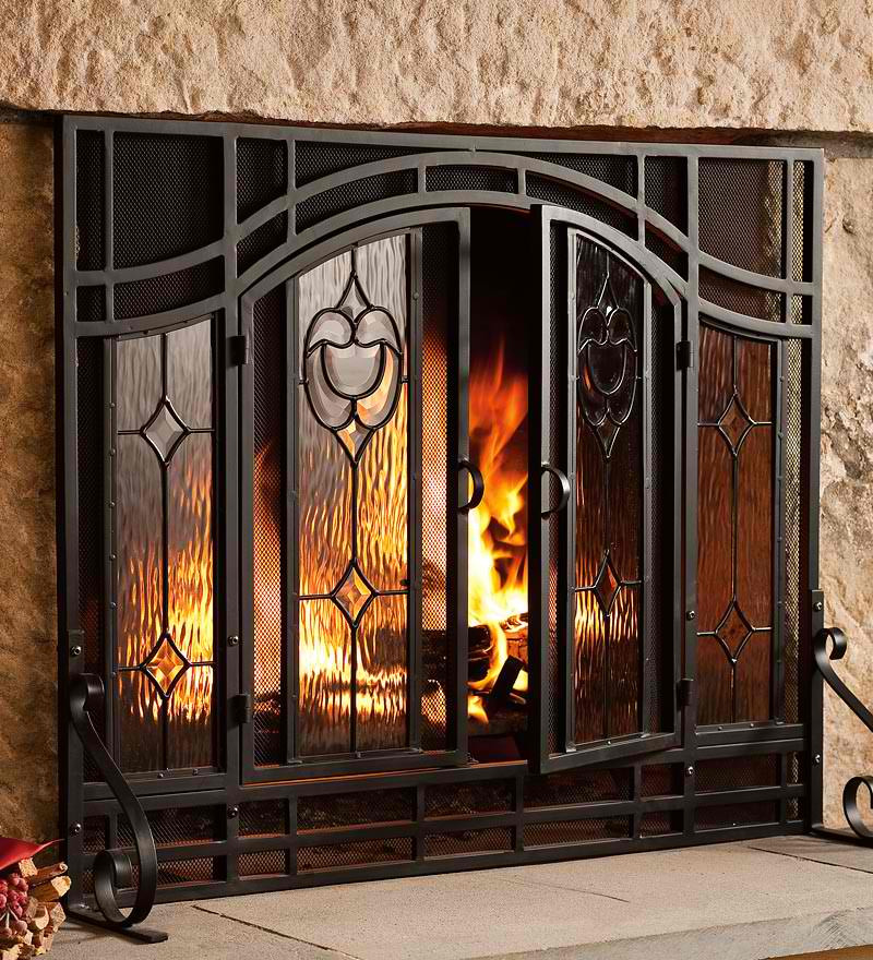 Best ideas about Fireplace Screen Doors
. Save or Pin Fireplace Screens Types and Safety Precautions Now.