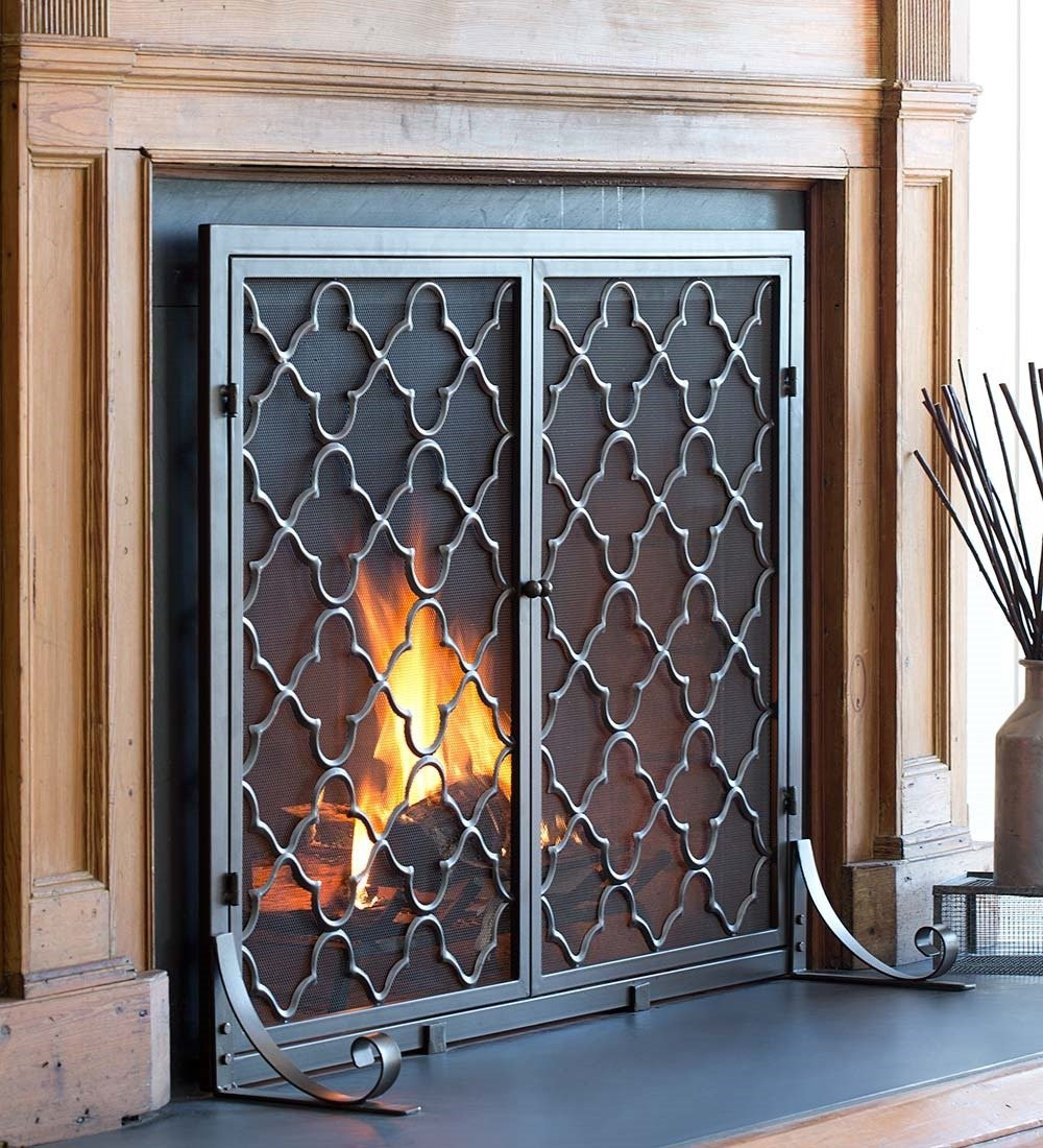 Best ideas about Fireplace Screen Doors
. Save or Pin 10 Fireplace Screens with Doors to Upgrade Your Fireplace Now.