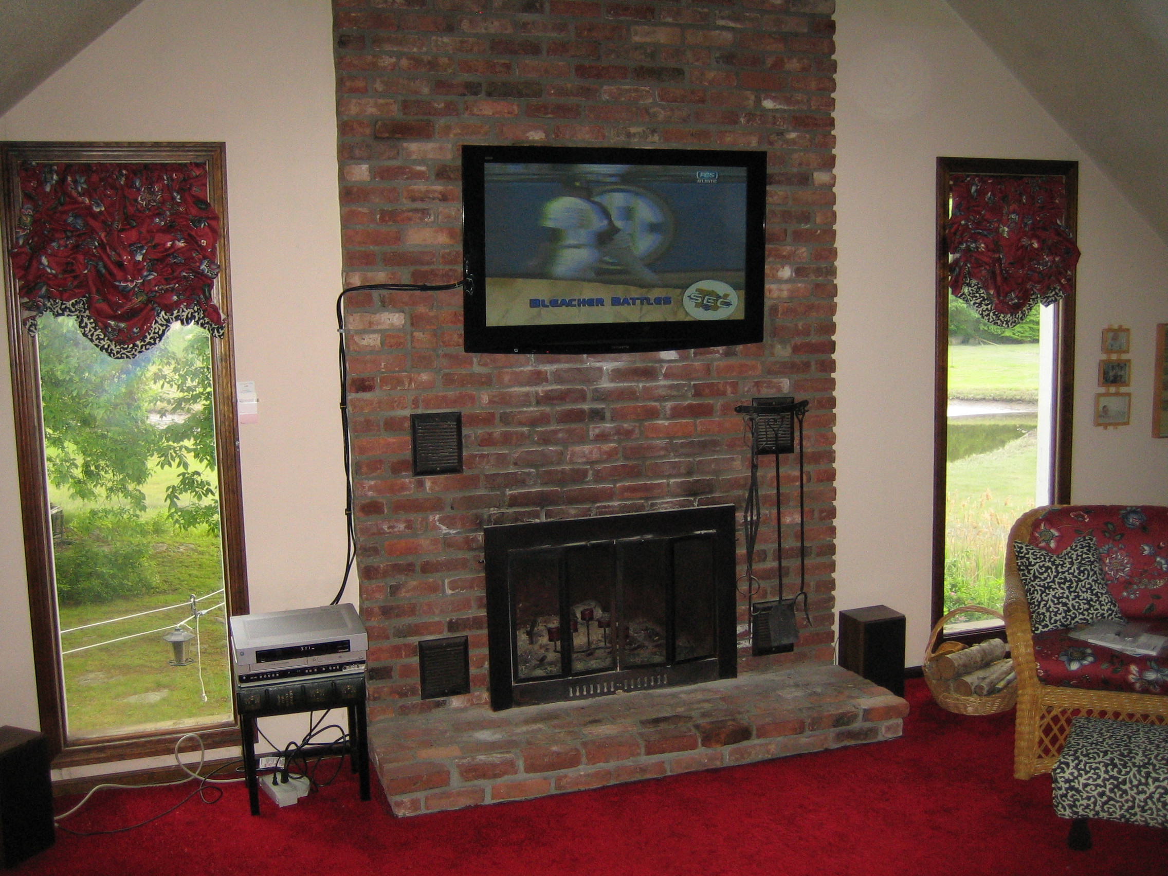 Best ideas about Fireplace Tv Mount
. Save or Pin Durham CT mount tv above fireplace Now.