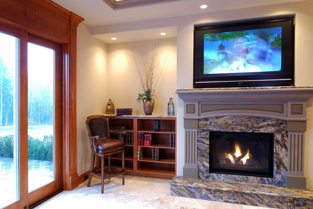 Best ideas about Fireplace Tv Mount
. Save or Pin Four reasons not to slap that flat screen TV over your Now.