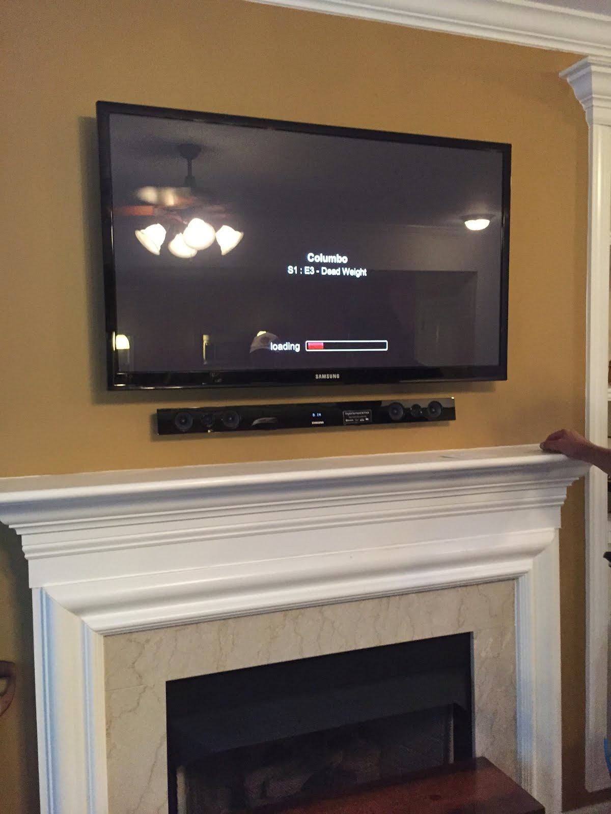 Best ideas about Fireplace Tv Mount
. Save or Pin TV Wall Mounting Charlotte NC HDTV Mounting Stone Now.