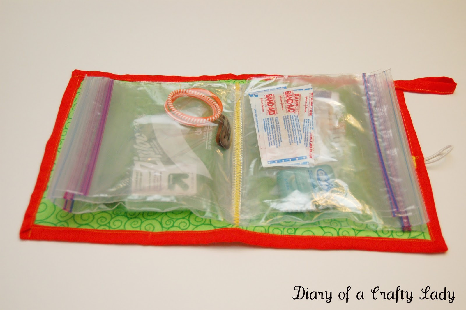 Best ideas about First Aid Kit DIY
. Save or Pin Diary of a Crafty Lady DIY Ziplock Bag Travel Kit First Now.