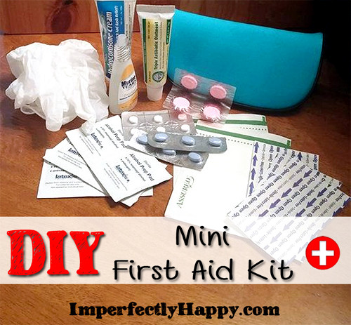 Best ideas about First Aid Kit DIY
. Save or Pin DIY Mini First Aid Kit Imperfectly Happy Homesteading Now.