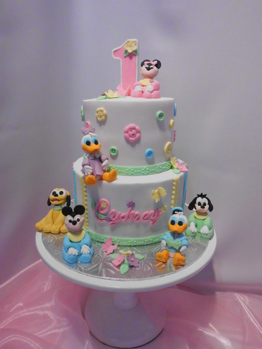 Best ideas about First Birthday Cake
. Save or Pin Disney Babies First Birthday Cake CakeCentral Now.