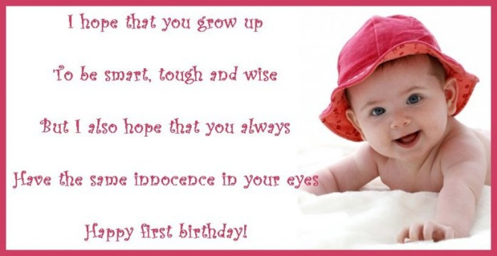 Best ideas about First Birthday Card Message
. Save or Pin First Birthday Wishes Poems and Messages for a Birthday Now.