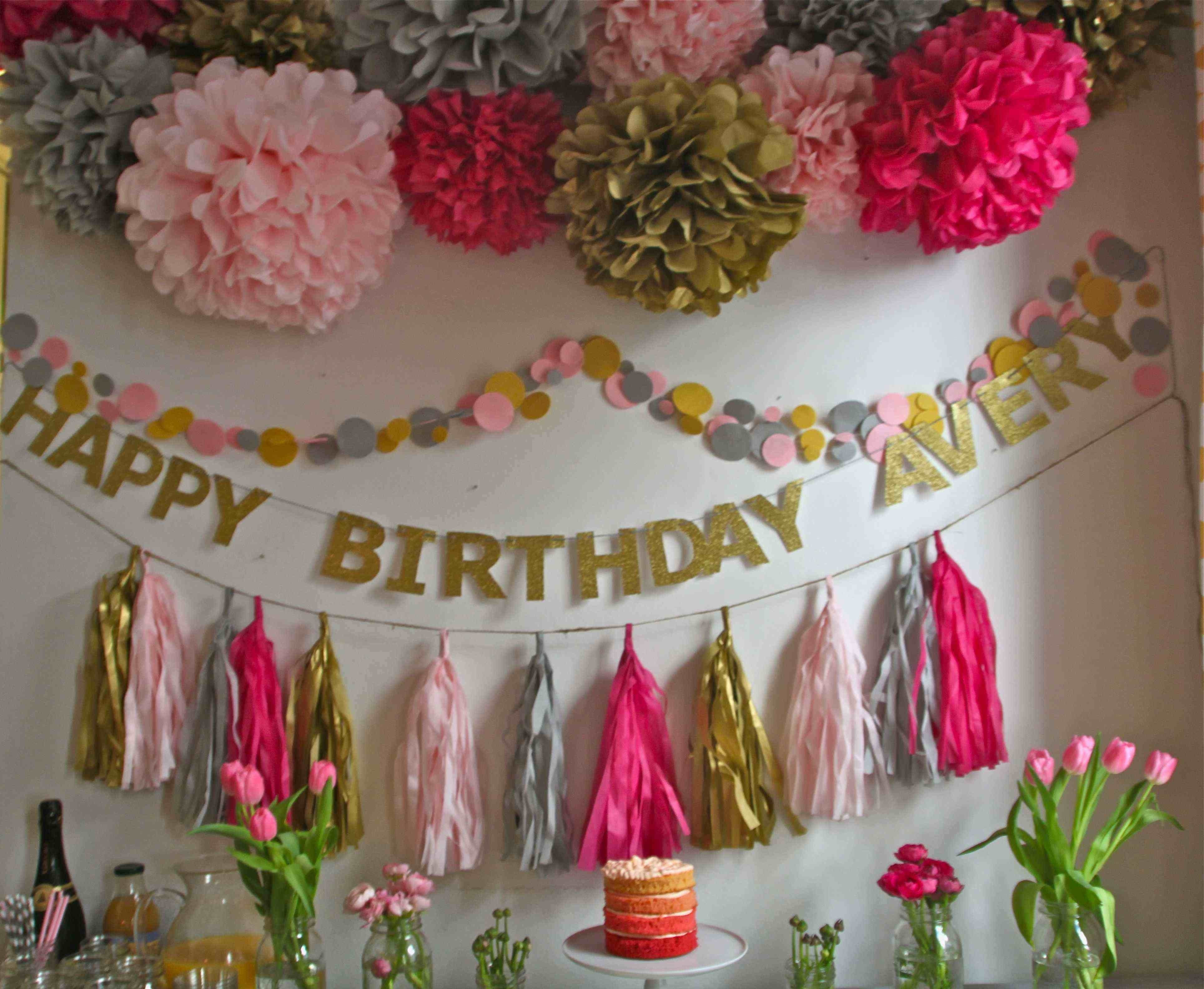 Best ideas about First Birthday Decorating Ideas
. Save or Pin First birthday home decoration ideas lovely birthday room Now.