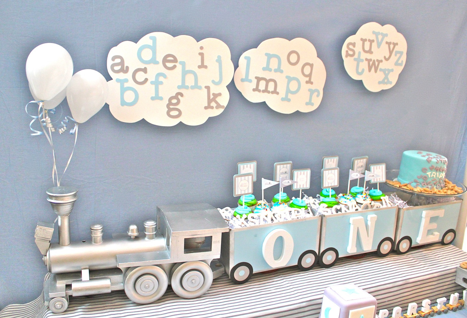 Best ideas about First Birthday Decorations Boy
. Save or Pin Cute Boy 1st Birthday Party Themes Now.