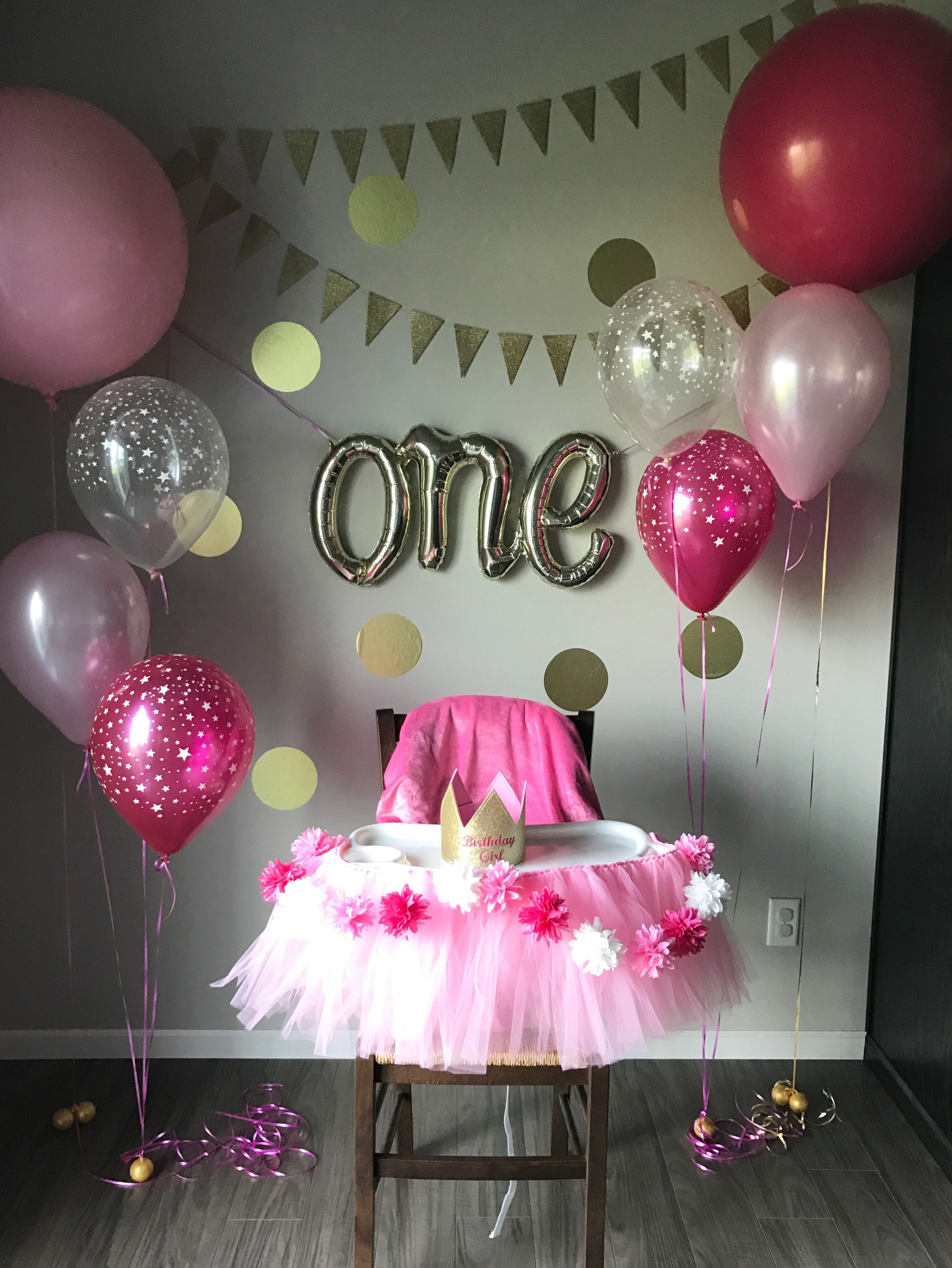 Best ideas about First Birthday Decorations Girl
. Save or Pin First birthday party … Now.