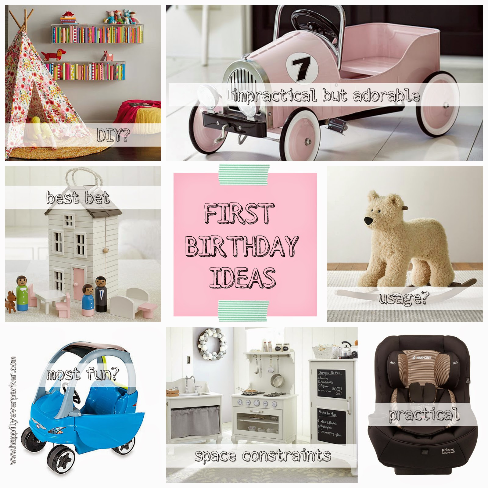 Best ideas about First Birthday Gift Ideas
. Save or Pin First Birthday Gift Ideas Happily Ever Parker Now.