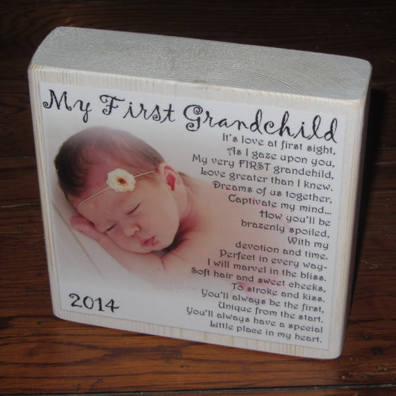 Best ideas about First Birthday Gifts From Grandparents
. Save or Pin First Grandchild Poem for GRANDMA PERSONALIZED r Now.