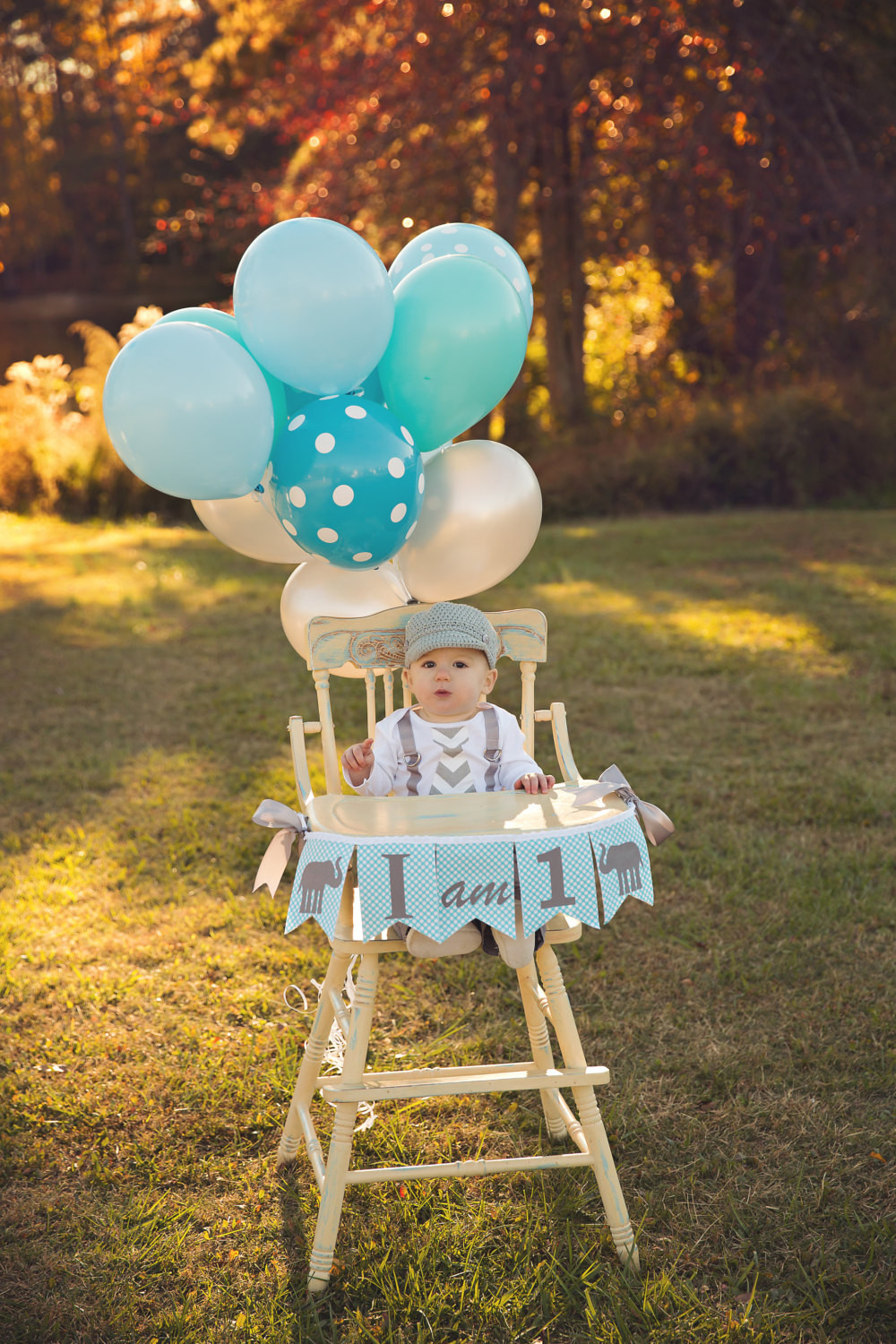 Best ideas about First Birthday Highchair Decorations
. Save or Pin 1st Birthday Boy I AM ONE Highchair Banner I am 1 High Now.