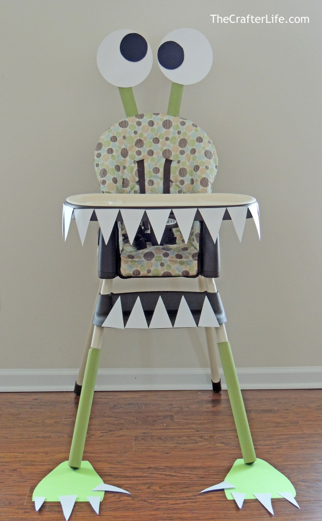 Best ideas about First Birthday Highchair Decorations
. Save or Pin DIY Monster High Chair The Crafter Life Now.