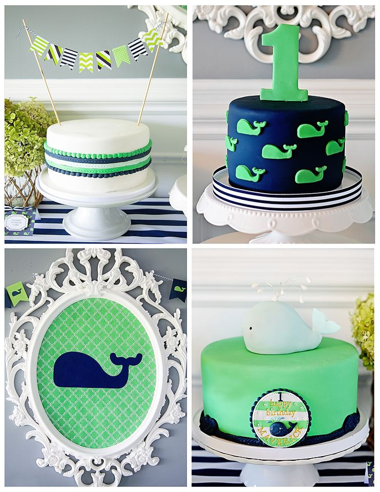 Best ideas about First Birthday Party Boy
. Save or Pin Maverick s 1st Birthday A Preppy Whale Party Now.