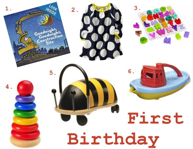 Best ideas about First Birthday Present Ideas
. Save or Pin Gift Guide First Birthday Gift Ideas Becca Garber Now.