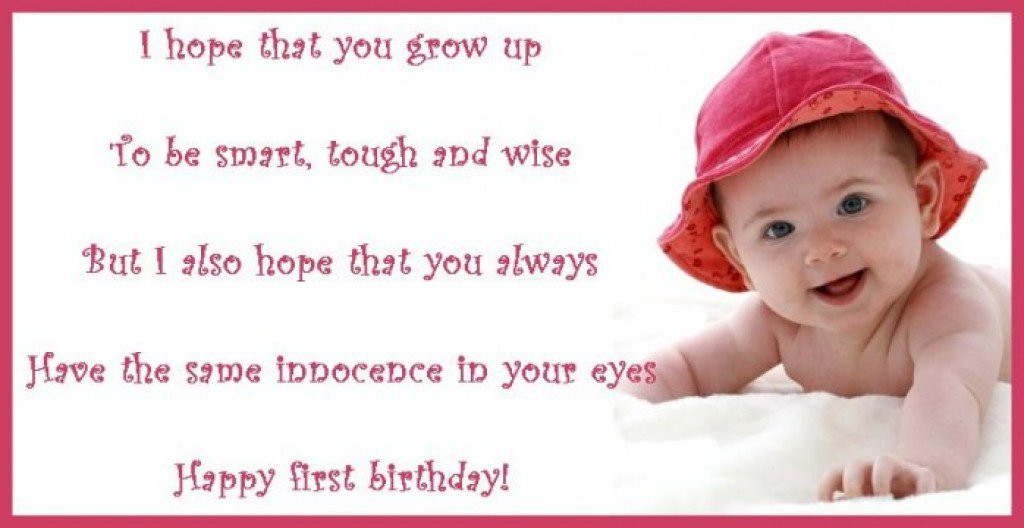 Best ideas about First Birthday Quotes
. Save or Pin First Birthday Wishes Poems and Messages for a Birthday Now.