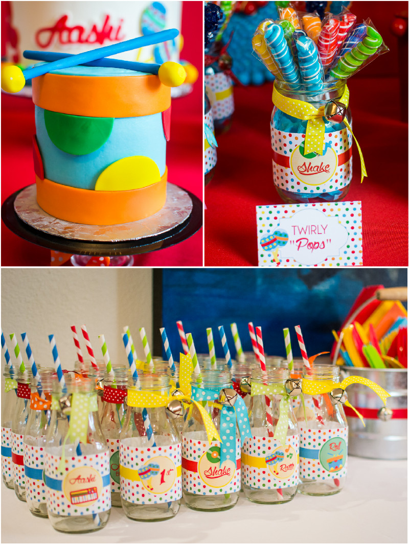 Best ideas about First Birthday Themes Ideas
. Save or Pin Baby Jam A Music Inspired 1st Birthday Party Now.