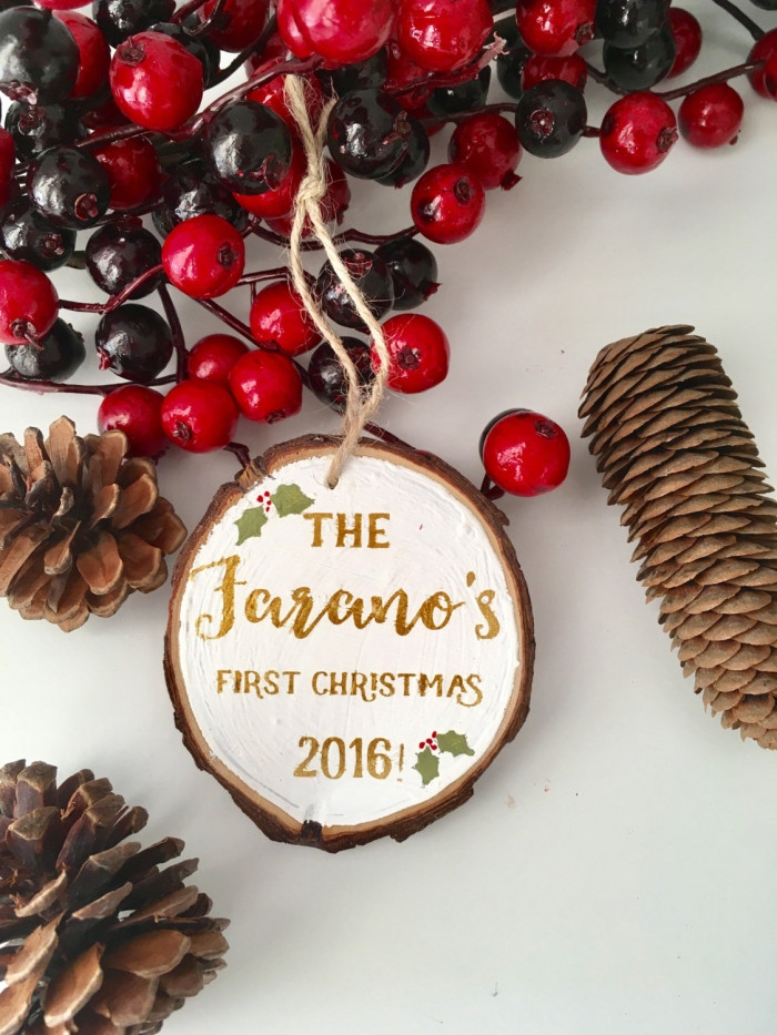 Best ideas about First Christmas Together Gift Ideas
. Save or Pin 15 First Christmas To her Ornaments 2016 Etsy Gift Now.