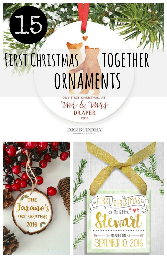 Best ideas about First Christmas Together Gift Ideas
. Save or Pin 15 First Christmas To her Ornaments 2016 Etsy Gift Now.