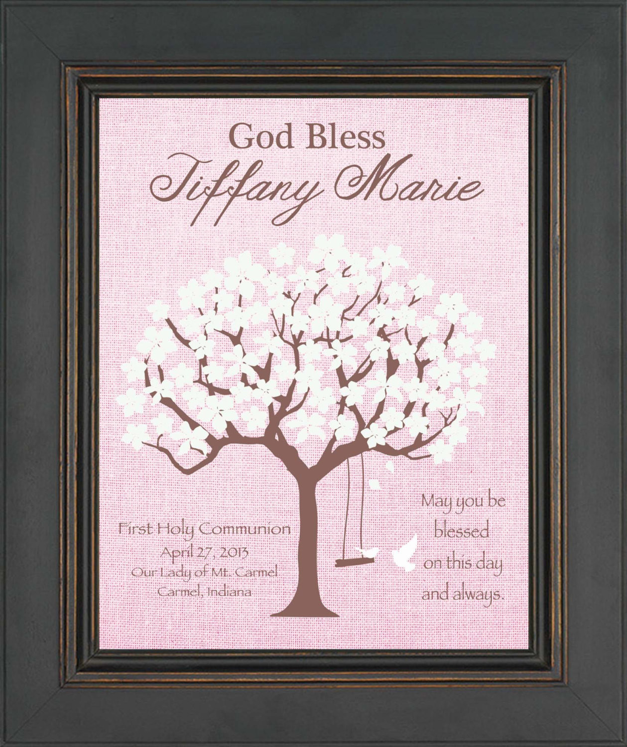 Best ideas about First Communion Gift Ideas For Girl
. Save or Pin First munion Gift Personalized Gift for Girl s First Now.