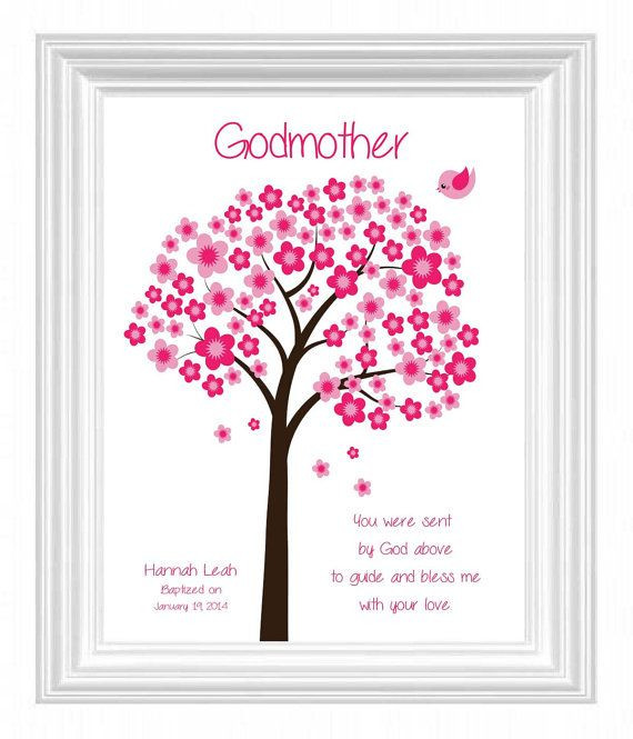 Best ideas about First Communion Gift Ideas Godparents
. Save or Pin GODMOTHER Gift Personalized Godmother Print by Now.