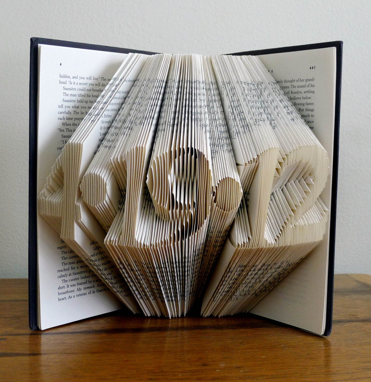 Best ideas about First Date Gift Ideas
. Save or Pin Folded Book Art Paper Anniversary Save the Date First Now.