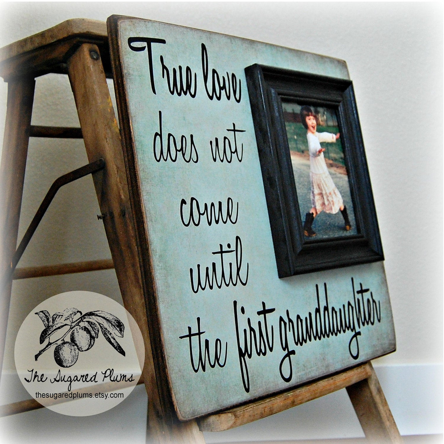 Best ideas about First Grandchild Gift Ideas
. Save or Pin Mothers Day Gift Personalized Picture Frame True Love Does Now.