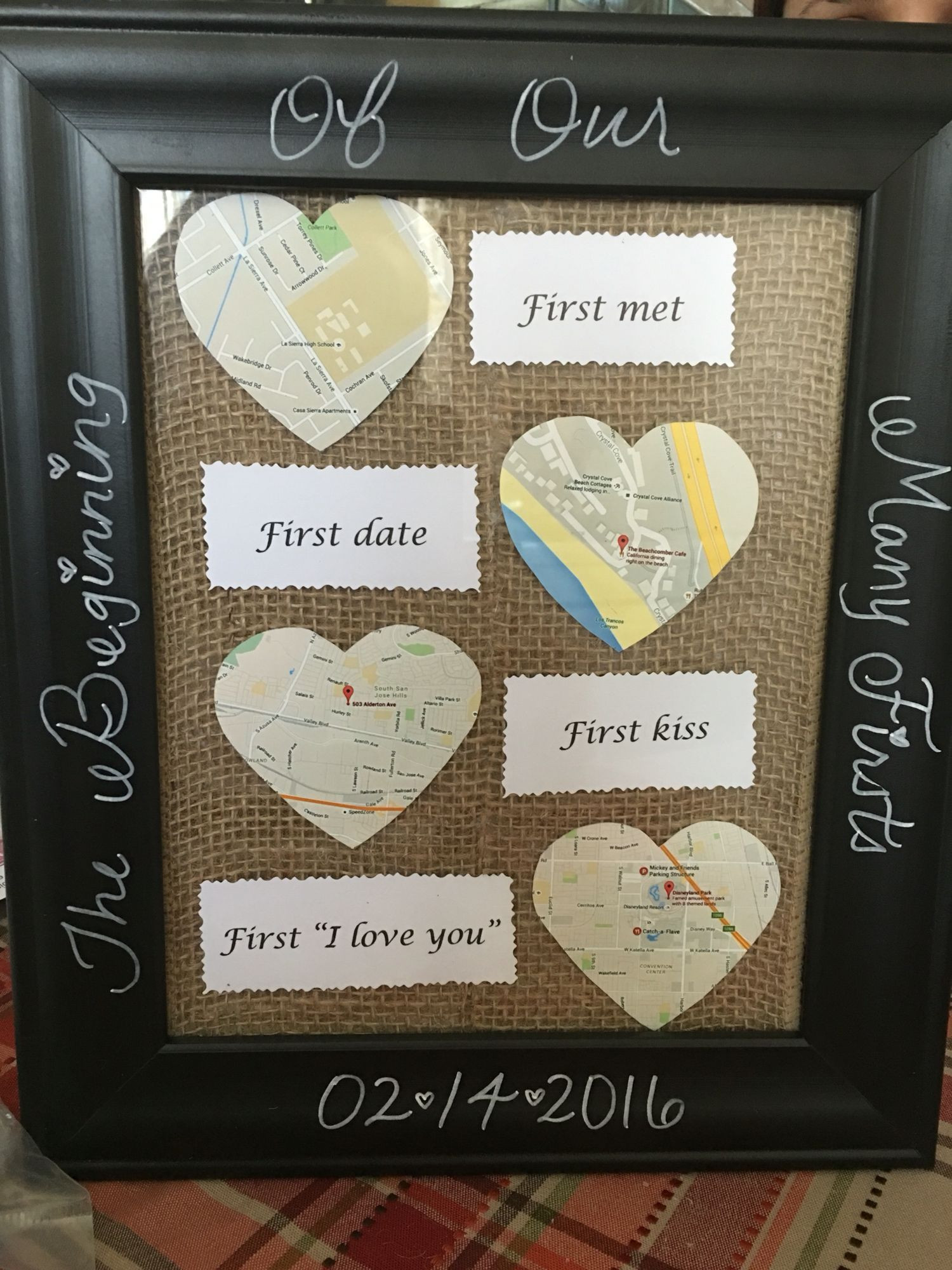 Best ideas about First Valentine'S Day Gift Ideas For Him
. Save or Pin 37 Creative & Easy DIY Shadow Box to Surprise Beloved Now.