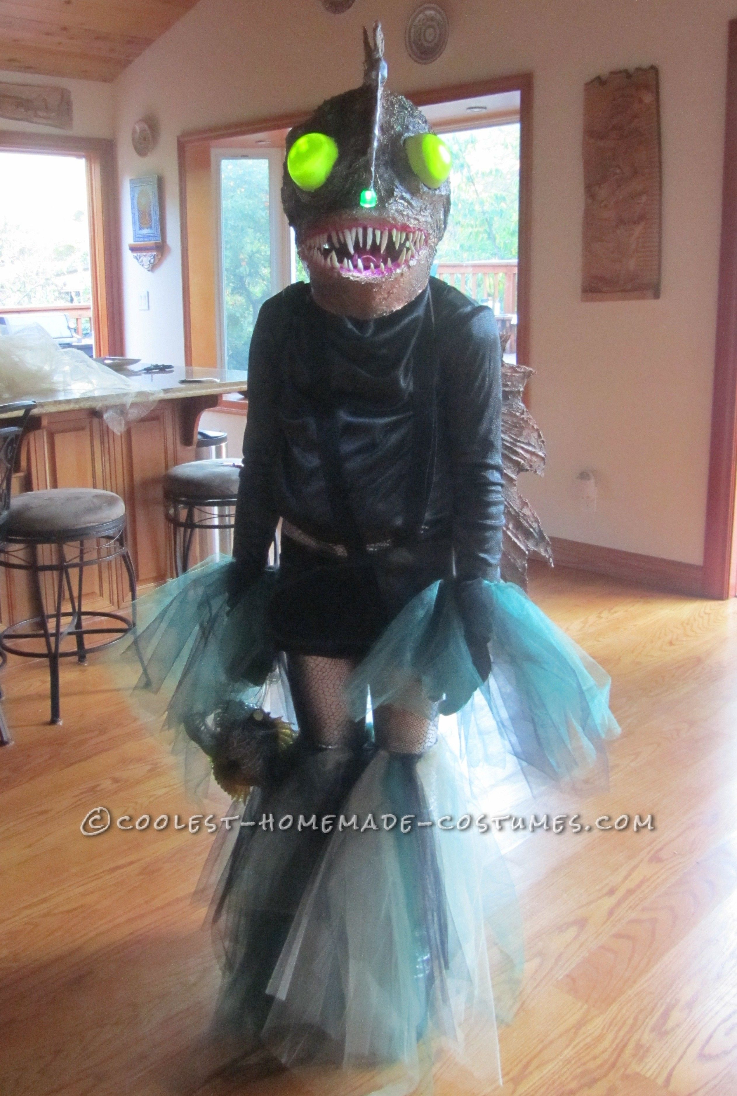 Best ideas about Fish Costume DIY
. Save or Pin Ferocious Female Angler Fish Costume DIY for an 11 Year Now.