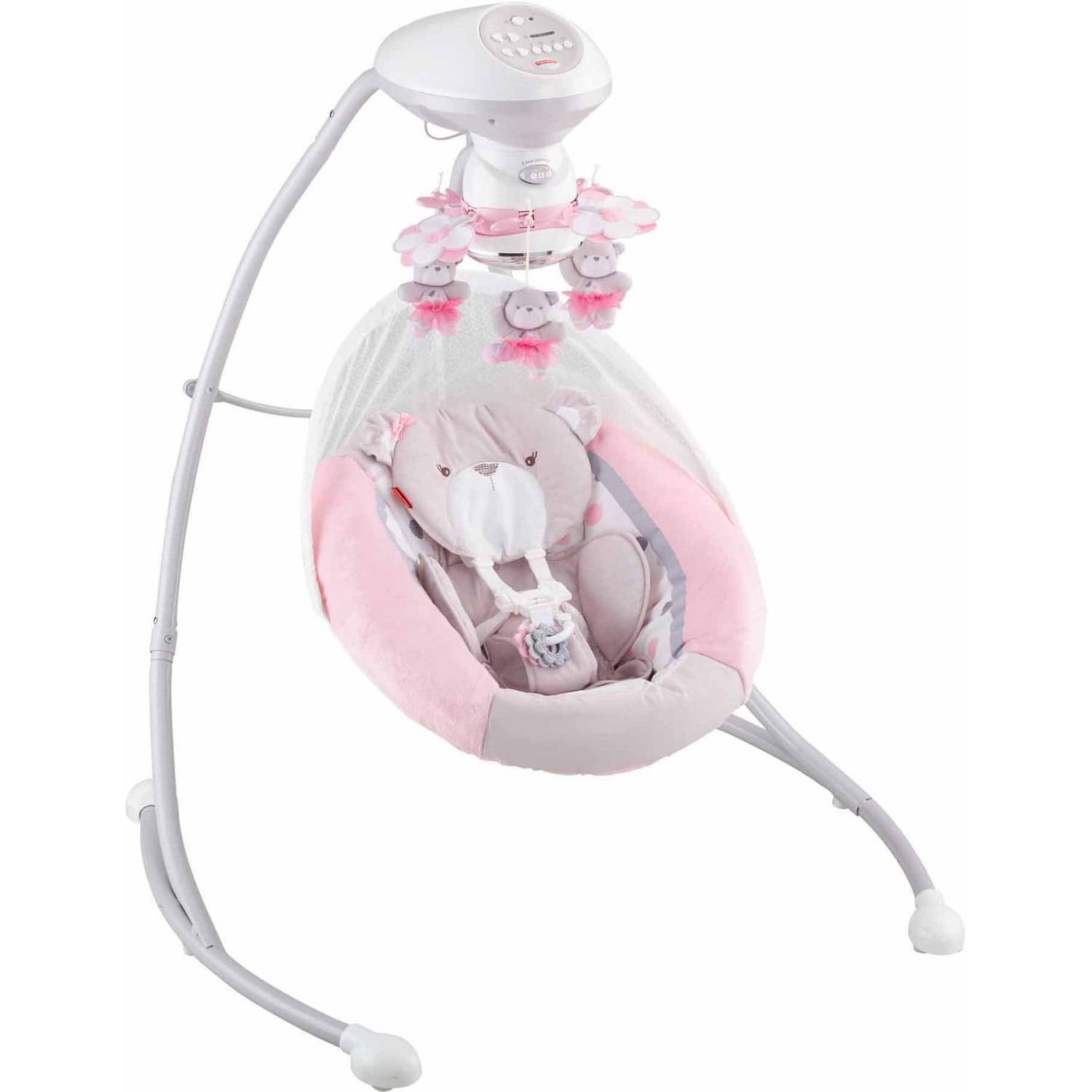 Best ideas about Fisher Price Baby Swing
. Save or Pin Fisher Price My Little Snugabear Cradle n Swing Pink Now.